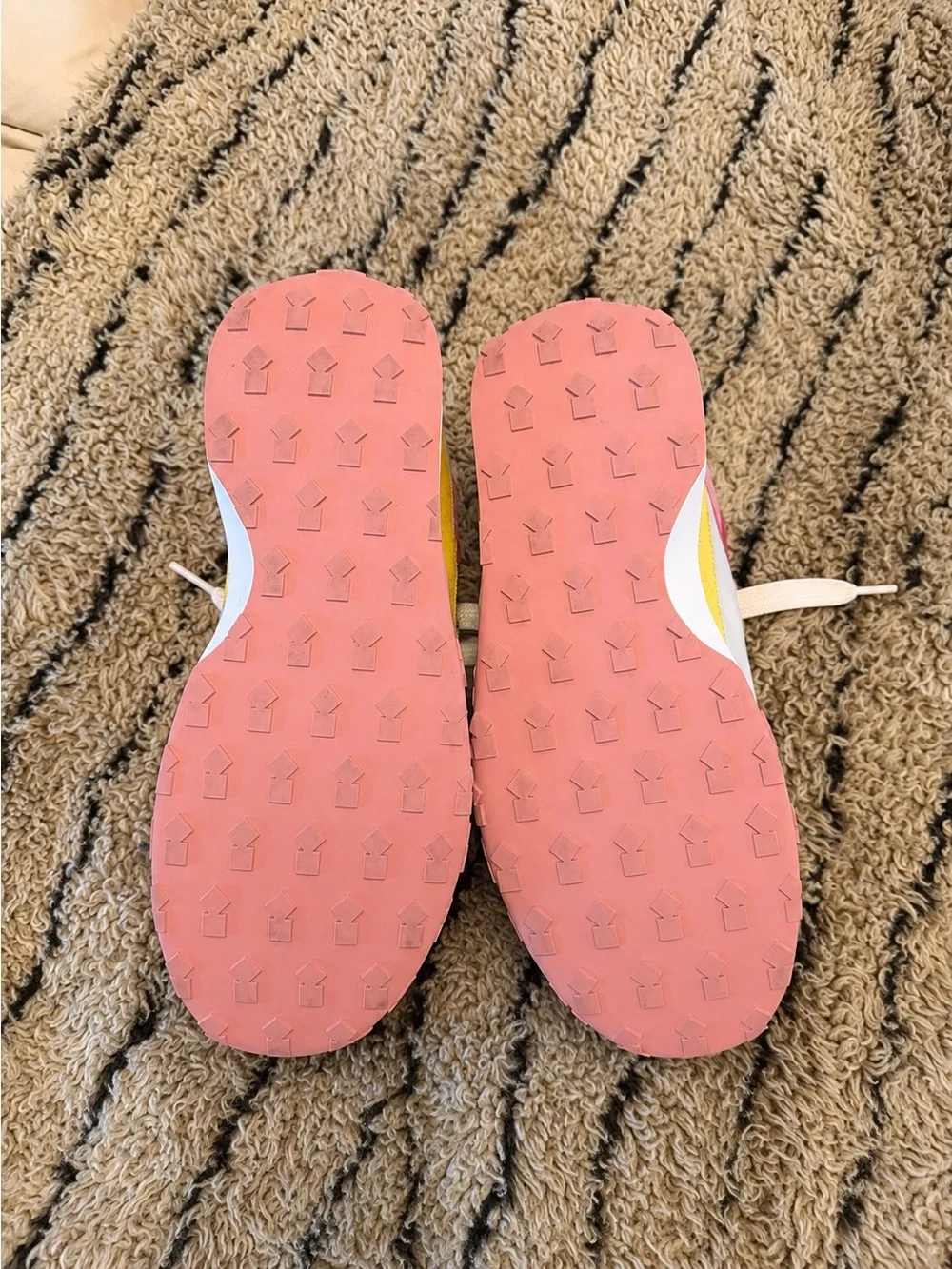 kate spade Kids Pink, Red & Yellow Colorblock Sneakers